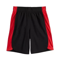 Boys 4-12 Jumping Beans® Active Vented Tech Shorts -Kohls shop 5830088 Black Red