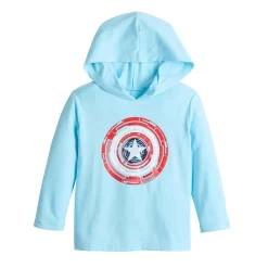 Toddler Boy Jumping Beans® Marvel Captain America Active Hoodie
