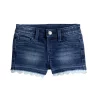 Toddler Girl Jumping Beans® Crochet-Hem Denim Shorts