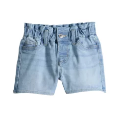 Girls 4-12 Jumping Beans® Paperbag-Waist Denim Shorts