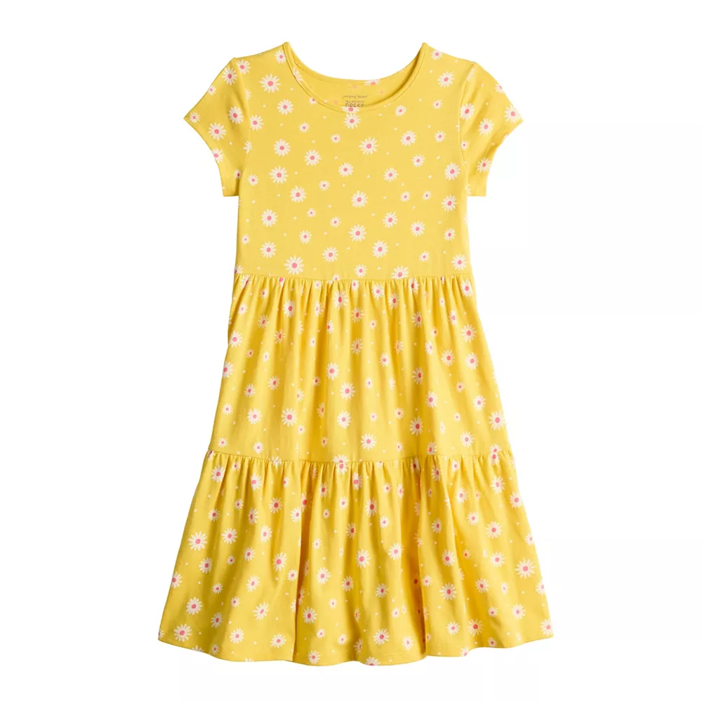 Girls 4-12 Jumping Beans® Printed Tiered Dress 2 Girls 4-12 Jumping Beans® Printed Tiered Dress - Image 2
