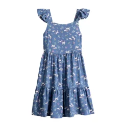 Toddler Girl Jumping Beans® Flutter Tiered Dress