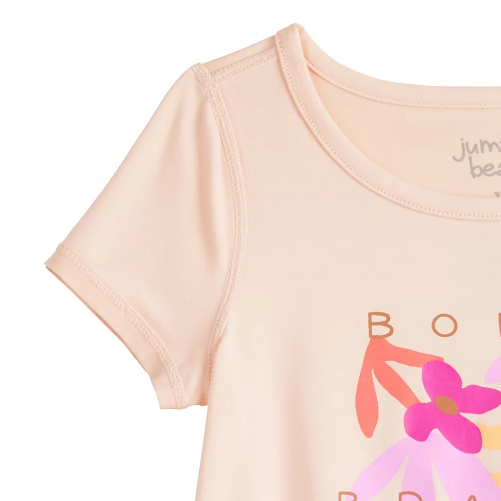 Toddler Girl Jumping Beans® Adaptive Active Tee 4 Toddler Girl Jumping Beans® Adaptive Active Tee - Image 4