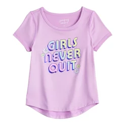 Toddler Girl Jumping Beans® Adaptive Active Tee 5 Toddler Girl Jumping Beans® Adaptive Active Tee -Kohls shop 5842609 Purple