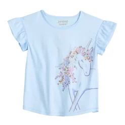 Toddler Girl Jumping Beans® Adaptive Flutter Tee