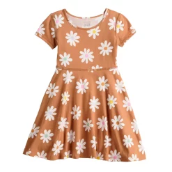 Toddler Girl Jumping Beans® Adaptive Hi-Low Skater Dress