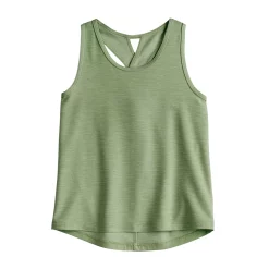 Toddler Girl Jumping Beans® Cross Back Active Tank Top -Kohls shop 5851989 Olive