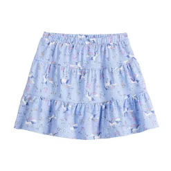 Girls 4-12 Jumping Beans® Patterned Tiered Skort -Kohls shop 5855940 Blue Unicorn