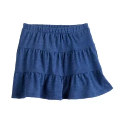 Girls 4-12 Jumping Beans® Patterned Tiered Skort