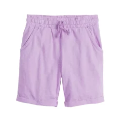 Girls 4-12 Jumping Beans® Essential Knit Bermuda Shorts -Kohls shop 5856142 Light Purple