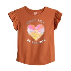 Girls 4-12 Jumping Beans® Flutter Sleeve Graphic Tee