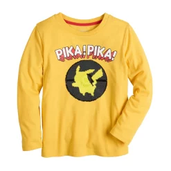 Boys 4-12 Jumping Beans® Pokemon "Pika! Pika!" Flippable Sequins Graphic Tee -Kohls shop 5856645 ALT