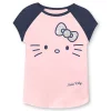 Girls 4-12 Jumping Beans® Hello Kitty Short Raglan Sleeve Graphic Tee