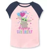 Girls 4-12 Jumping Beans® The Mandalorian Grogu aka Baby Yoda Birthday Graphic Tee