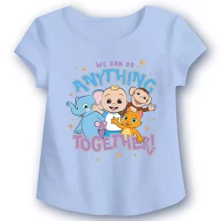 Toddler Girl Jumping Beans® CoComelon "We Can Do Anything Together" Graphic Tee