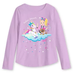Girls 4-12 Jumping Beans® Jojo Siwa "Besties Forever" Long Sleeve Graphic Tee