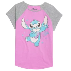 Disney's Stitch Girls 4-12 Love Yourself Graphic Tee by Jumping Beans®