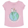 Girls 4-12 Jumping Beans® Snoopy Earth Graphic Tee