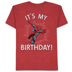 Boys 4-12 Jumping Beans® Marvel Spider-Man Birthday Tee