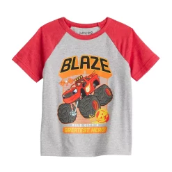 Toddler Boy Jumping Beans® Blaze & The Monster Machines Raglan Graphic Tee