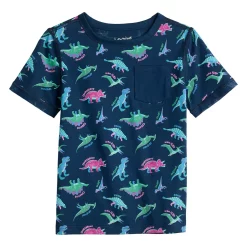Boys 4-12 Jumping Beans® Adaptive Dinosaur Pocket Tee