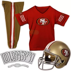 Franklin Sports San Francisco 49ERS Kids NFL Uniform Set