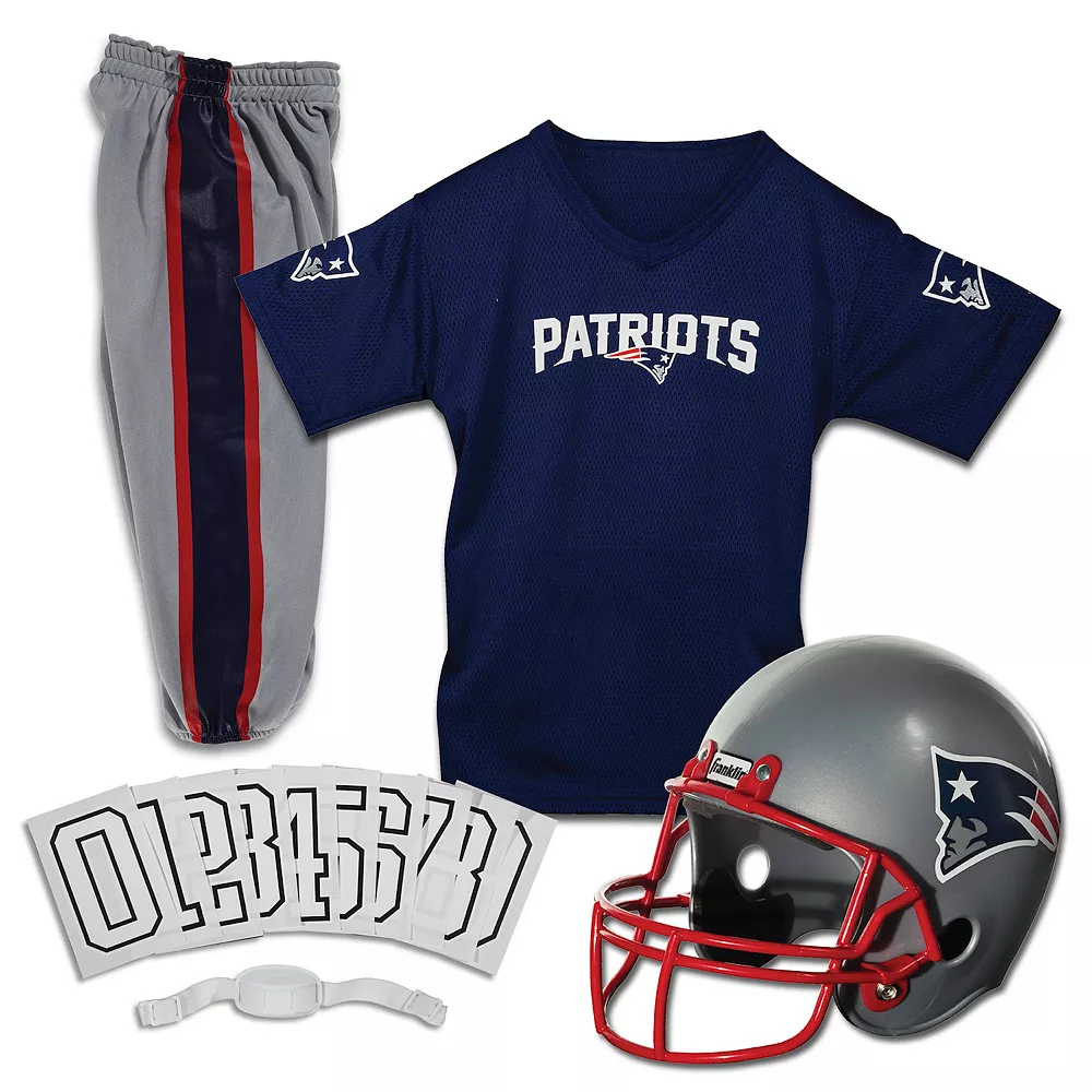 Franklin Sports New England Patriots Kids NFL Uniform Set 1 Franklin Sports New England Patriots Kids NFL Uniform Set