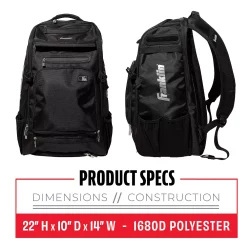 Franklin Sports MLB Traveler Elite Sport Equipment Backpack -Kohls shop 6082317 ALT8