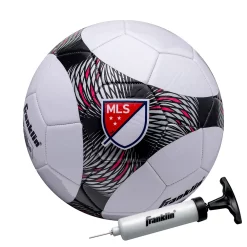 Franklin Sports MLS Pro Vent Size 3 Kids Soccer Ball with Air Pump Included