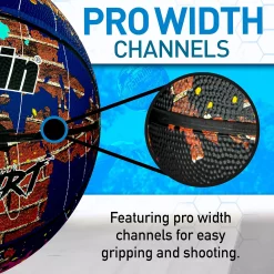 Franklin Sports HARD COURT 29.5-Inch Official Size Indoor + Outdoor Street Basketball with Air Pump Included -Kohls shop 6082336 ALT2