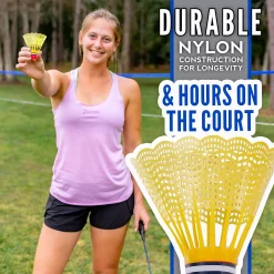 Franklin Sports Complete Badminton Set with Net, Rackets and Birdies -Kohls shop 6082359 ALT5