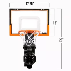 Franklin Sports Shatter-Resistant Over-The-Door Basketball Hoop with Ball Return -Kohls shop 6082377 ALT3