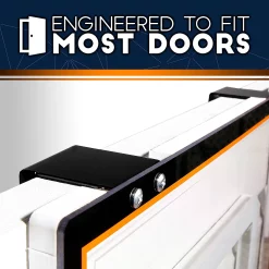 Franklin Sports Shatter-Resistant Over-The-Door Basketball Hoop with Ball Return -Kohls shop 6082377 ALT4