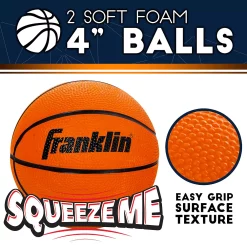 Franklin Sports Shatter-Resistant Over-The-Door Basketball Hoop with Ball Return -Kohls shop 6082377 ALT7