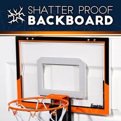 Franklin Sports Shatter-Resistant Over-The-Door Basketball Hoop with Ball Return -Kohls shop 6082377 ALT8