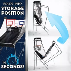 Franklin Sports Basketball Arcade Shootout Double Hoop Game -Kohls shop 6082385 ALT12