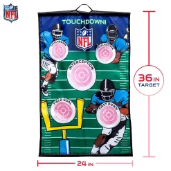 Franklin Sports NFL Football Kids Over-the-Door Mini Football Throwing Game with 3 Mini Footballs -Kohls shop 6082389 ALT6