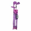 Franklin Sports Youth Adjustable Plastic Golf Club Set with Balls