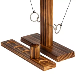 Franklin Sports Fun Wooden Adult and Kid Party Ring Hook Game with Score Tracker -Kohls shop 6082395 ALT7