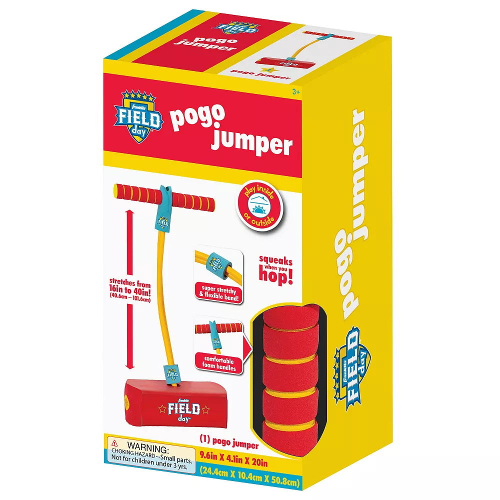 Franklin Sports Kids Foam Pogo Jumper and Hopper Toy 2 Franklin Sports Kids Foam Pogo Jumper and Hopper Toy - Image 2