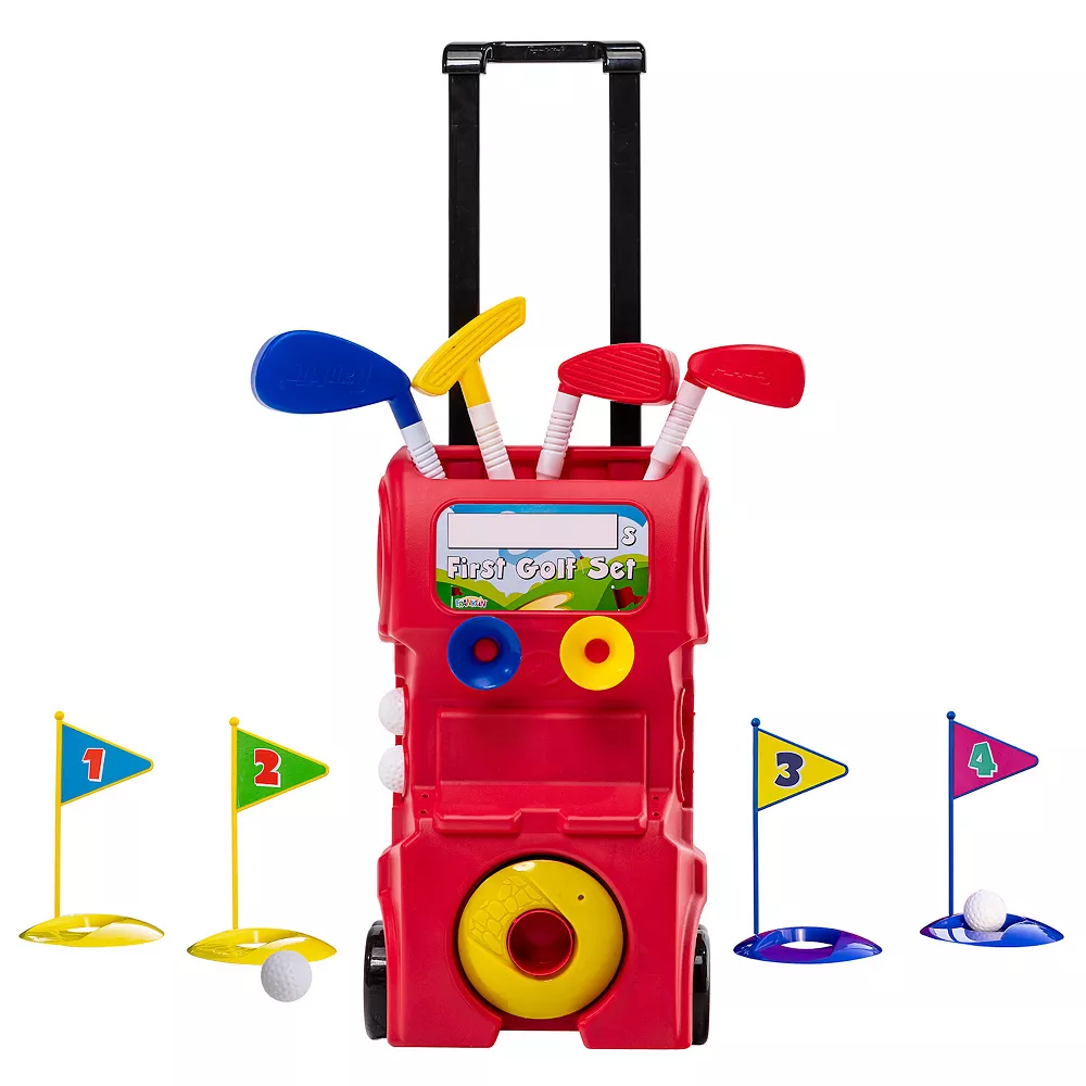 Franklin Sports MyFirst Plastic Golf Clubs and Balls Set for Kids and Toddlers 1 Franklin Sports MyFirst Plastic Golf Clubs and Balls Set for Kids and Toddlers