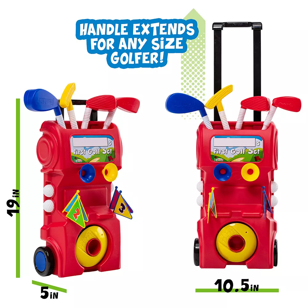 Franklin Sports MyFirst Plastic Golf Clubs and Balls Set for Kids and Toddlers 12 Franklin Sports MyFirst Plastic Golf Clubs and Balls Set for Kids and Toddlers - Image 12