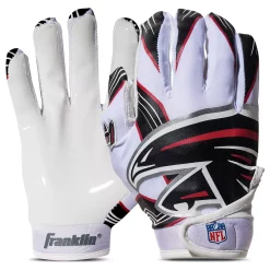 Franklin Sports NFL Falcons Youth Football Receiver Gloves