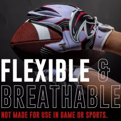 Franklin Sports NFL Falcons Youth Football Receiver Gloves -Kohls shop 6082405 ALT5