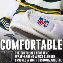 Franklin Sports NFL Packers Youth Football Receiver Gloves -Kohls shop 6082413 ALT4