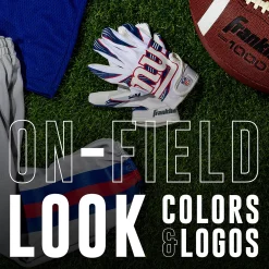 Franklin Sports NFL Giants Youth Football Receiver Gloves -Kohls shop 6082414 ALT3