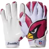 Franklin Sports NFL Cardinals Youth Football Receiver Gloves