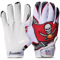 Franklin Sports NFL Buccaneers Youth Football Receiver Gloves