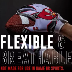 Franklin Sports NFL Buccaneers Youth Football Receiver Gloves -Kohls shop 6082419 ALT4