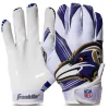 Franklin Sports NFL Ravens Youth Football Receiver Gloves